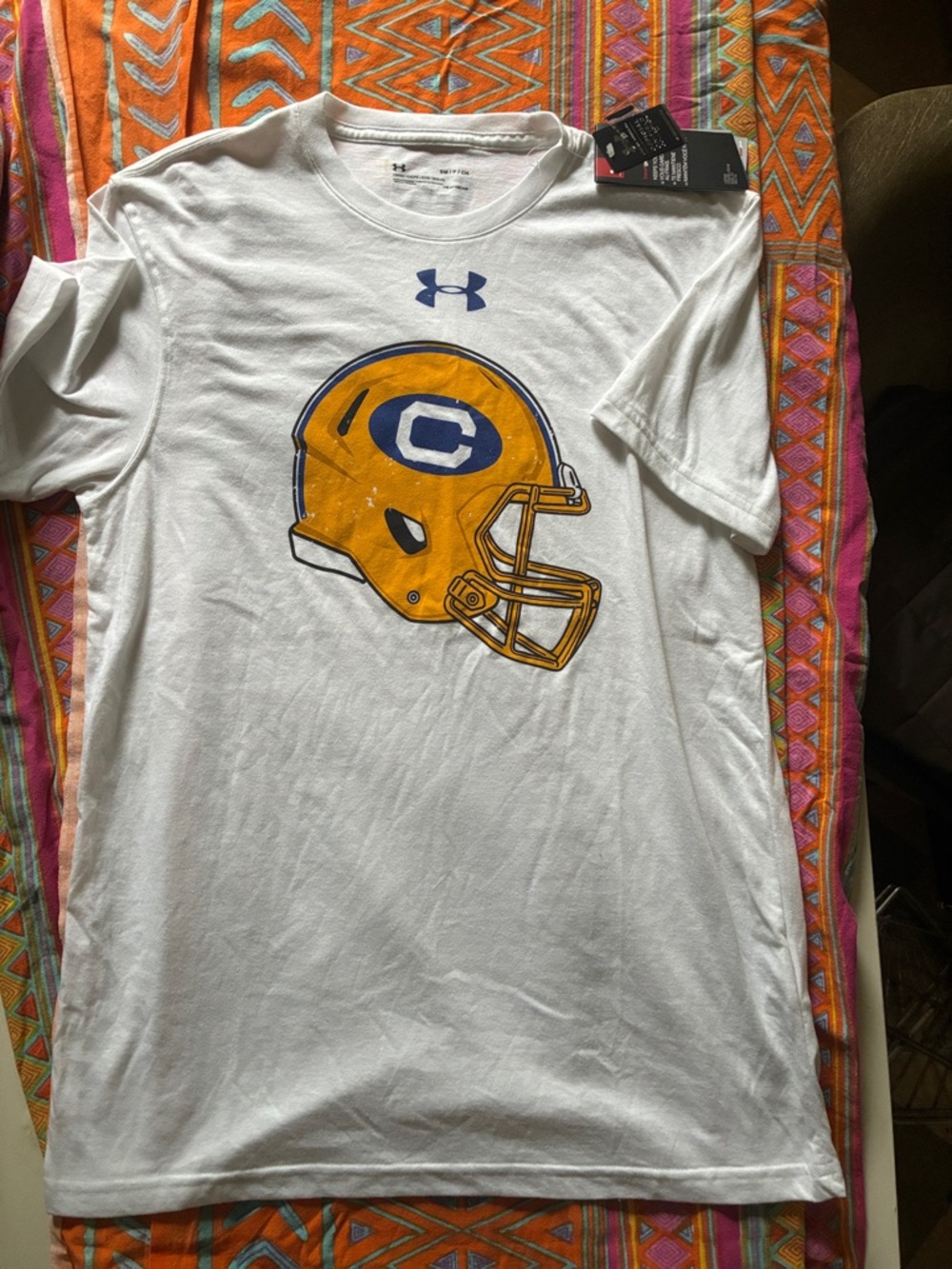 Under Armour White Short-Sleeve Tee  California Golden Bears football